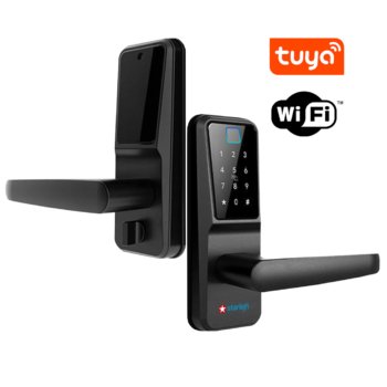 Cerradura Inteligente con Huella, Tarjeta, PIN y Conectividad WiFi