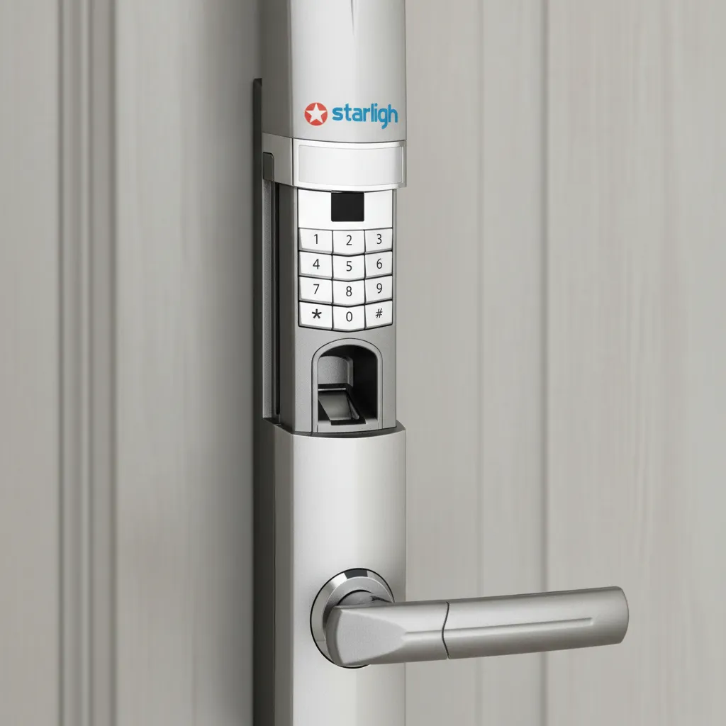 Cerradura inteligente apertura huella digital, código - Image 4