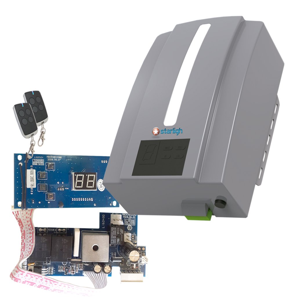 Kit Motor Levadizo Cadena para portones seccionales - Toptecno