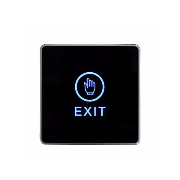 Pulsador Boton De Salida Tactil Led Luminoso Control Accesos