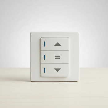 Pulsador económico motor tubular simple