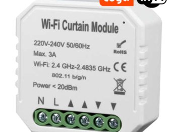 MODULO WIFI CONTROLADOR DE MOTORES TUBULARES