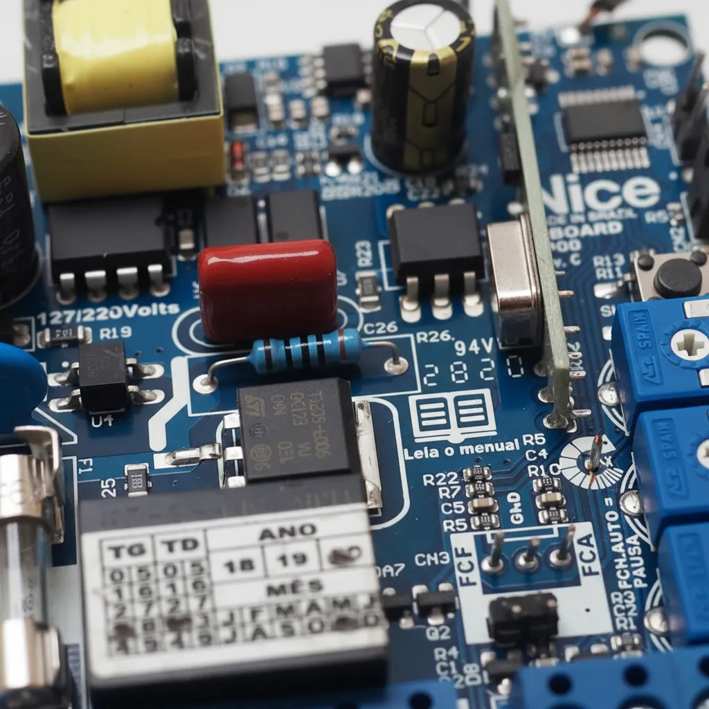 Central para portón con freno Rolling Code Nice. - Image 4