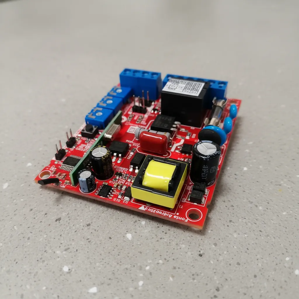 Central monofásica para motor Omegasat con freno.