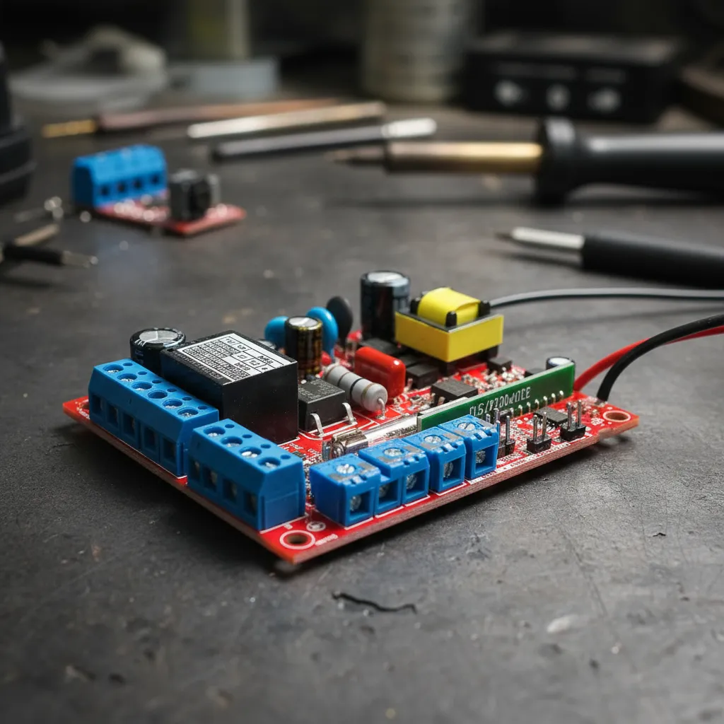 Central monofásica para motor Omegasat con freno. - Image 2