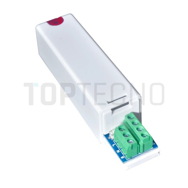 RECEPTOR MINI MOTOR TUBULAR SIMPLE IDEAL PARA OCULTAR - Image 2