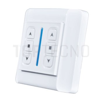 Receptor elegante pared motor tubular doble cbot