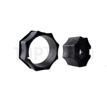 Conjunto de adaptadores octogonales plasticos de 57mm motor de 45mm