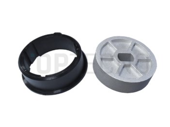CONJUNTO DE ADAPTADORES CIRCULARES METALICOS DE 57MM MOTOR DE 45MM