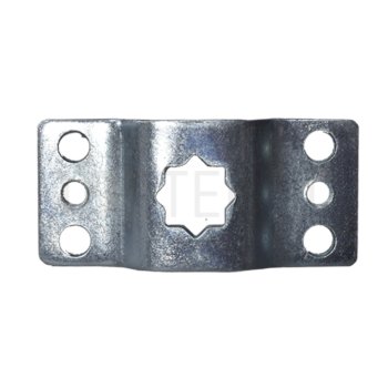 Soporte eje estriado 59mm