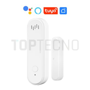 Sensor Magnético para Puerta/ Ventana Tuya WIFI con Sirena