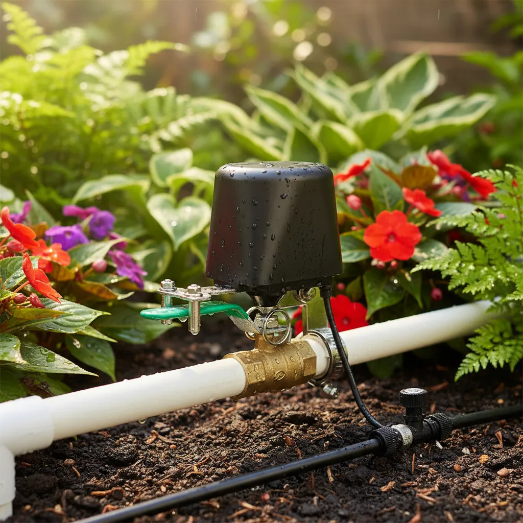 Válvula de Gas/Agua WIFI y APP Tuya