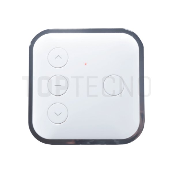 SWITCH TRANSMISOR ELEGANTE MONTAJE EN PARED E INALAMBRICO 1 CH