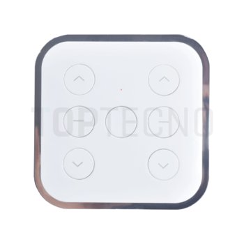 Switch transmisor elegante montaje en pared e inalambrico 2 ch