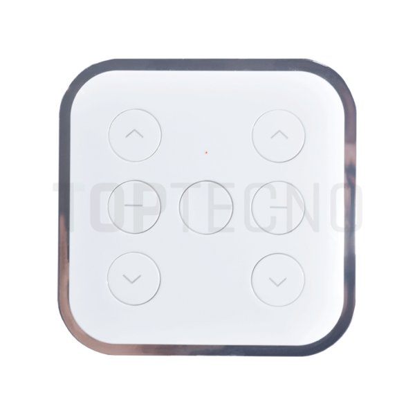 SWITCH TRANSMISOR ELEGANTE MONTAJE EN PARED E INALAMBRICO 2 CH