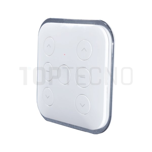 SWITCH TRANSMISOR ELEGANTE MONTAJE EN PARED E INALAMBRICO 2 CH - Image 2