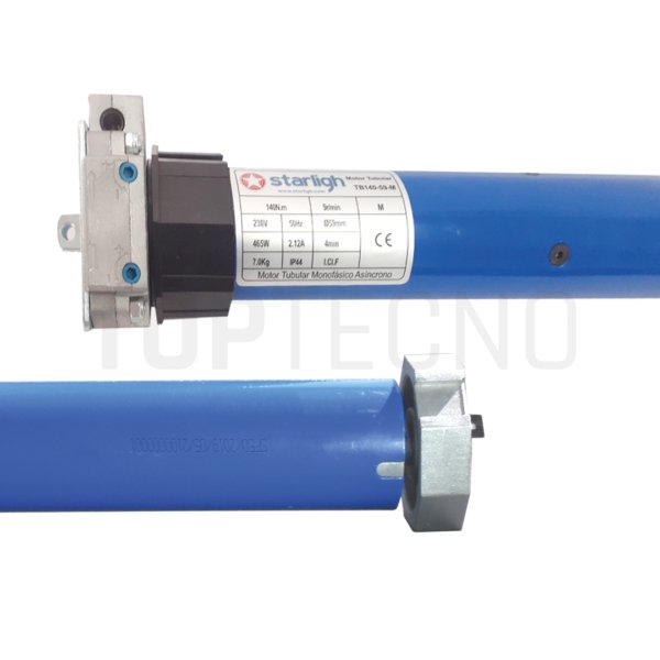 MOTOR TUBULAR 140 N.M 59MM FC MEC DESTRABE MANUAL - Image 2