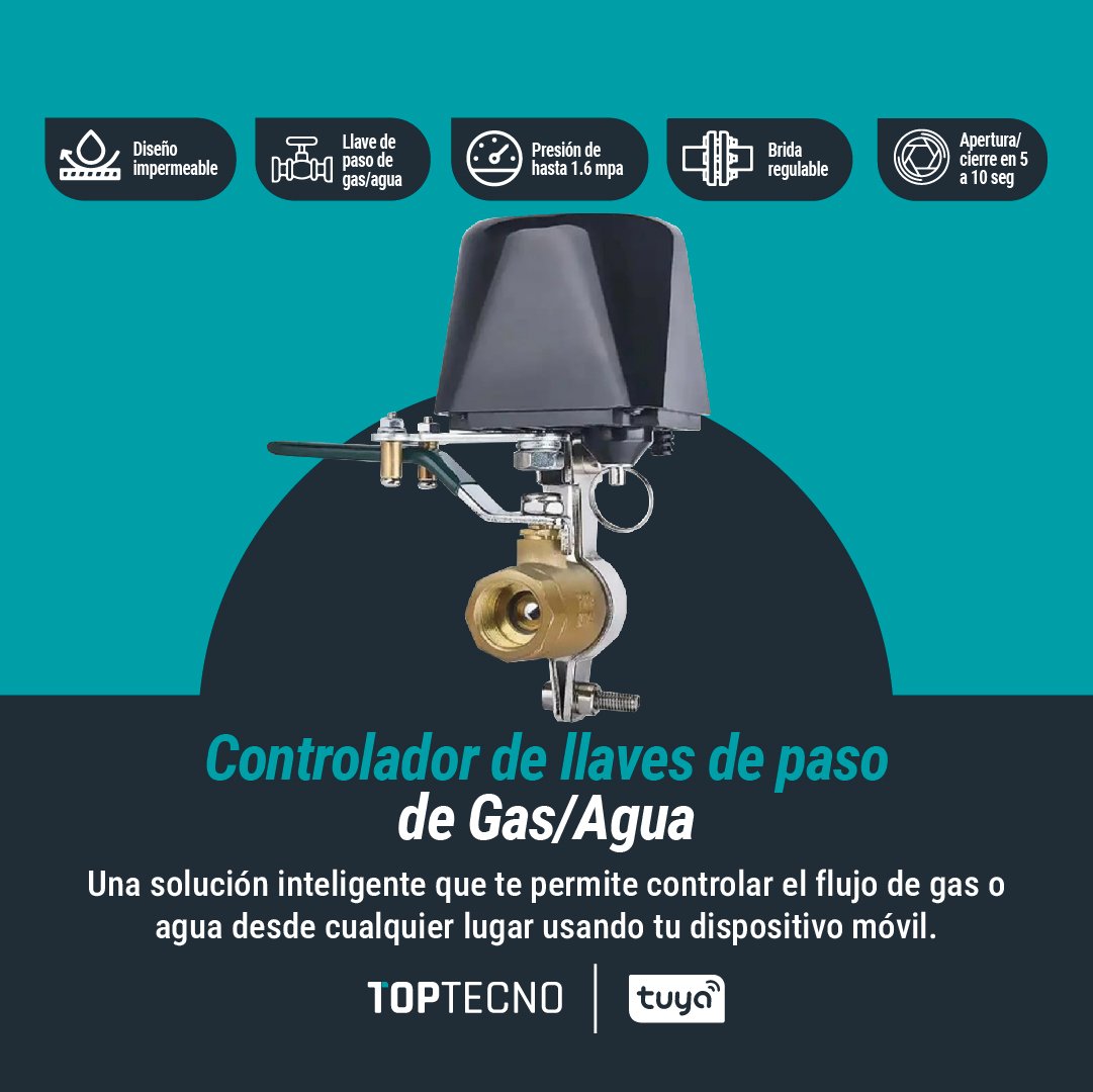 Válvula de Gas/Agua WIFI y APP Tuya - Image 8
