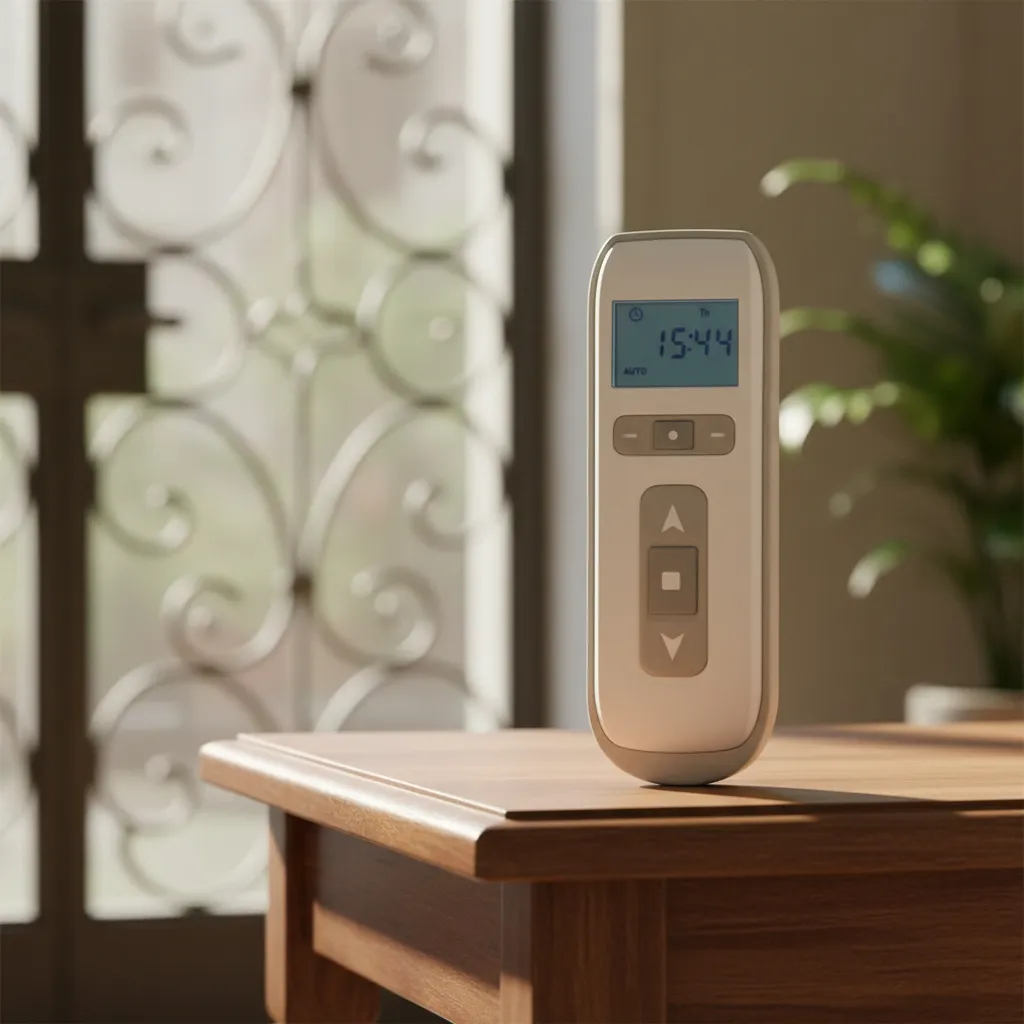 Transmisor elegante motor tubular 1 ch con timer - Image 8